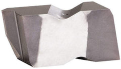 Kennametal - NTC3 Grade KCU10, External UN Threading Insert - 12 TPI Ext Pitch, Left Hand Insert, AlTiN Finish, Carbide - Americas Industrial Supply
