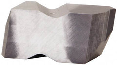 Kennametal - NDC327 Grade KCU10, Internal/External NPT Threading Insert - 27 TPI Int Pitch, Right Hand Insert, AlTiN Finish, Carbide - Americas Industrial Supply