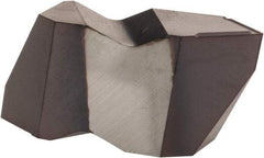 Kennametal - NT4 K Grade KCU25, Internal/External Partial Profile 60° Threading Insert - 1.25 to 6.25mm & 4 to 20 TPI Ext Pitch, 20 to 6.25mm & 4 to 12 TPI Int Pitch, Right Hand Insert, AlTiN Finish, Carbide - Americas Industrial Supply