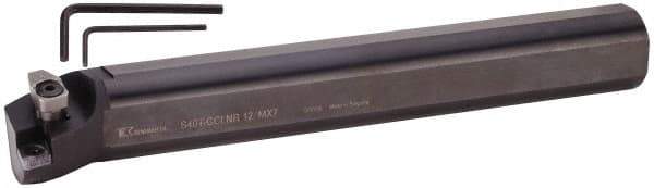 Kennametal - 55mm Min Bore Diam, 300mm OAL, 40mm Shank Diam, S-CCLN-MX Indexable Boring Bar - 40mm Max Bore Depth, CN.. 120708 Insert, Clamp Holding Method - Americas Industrial Supply