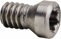 Kennametal - Torx Cap Screw for Indexable Milling Cutters - M4x0.7 Thread, For Use with Inserts - Americas Industrial Supply