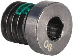 Kennametal - Coolant Lock Screw for Indexable End Mills - M4x0.7 Thread, For Use with Rotary Coolant Adapters - Americas Industrial Supply