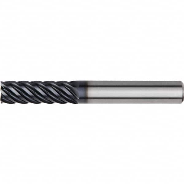 Kennametal - 25mm, 8 Flute, Single End, Solid Carbide, Corner Chamfer End Mill - 150mm OAL, 45° Helix, Right Hand Flute, 75mm LOC, Right Hand Cut - Americas Industrial Supply