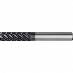 Kennametal - 25mm, 8 Flute, Single End, Solid Carbide, Corner Chamfer End Mill - 150mm OAL, 45° Helix, Right Hand Flute, 75mm LOC, Right Hand Cut - Americas Industrial Supply