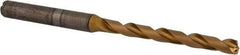 Kennametal - 4.5mm, 135° Point, Spiral Flute, Solid Carbide Taper Length Drill Bit - Multilayer TiCN Finish, 49mm Flute Length, 87mm OAL, Series B212A-HP - Americas Industrial Supply