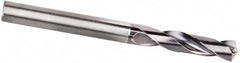Kennametal - 5mm 135° Spiral Flute Solid Carbide Screw Machine Drill Bit - Americas Industrial Supply