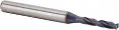 Kennametal - #29 140° Spiral Flute Solid Carbide Screw Machine Drill Bit - Americas Industrial Supply