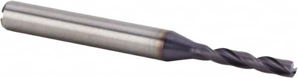 Kennametal - 3.18mm 140° Spiral Flute Solid Carbide Screw Machine Drill Bit - Americas Industrial Supply
