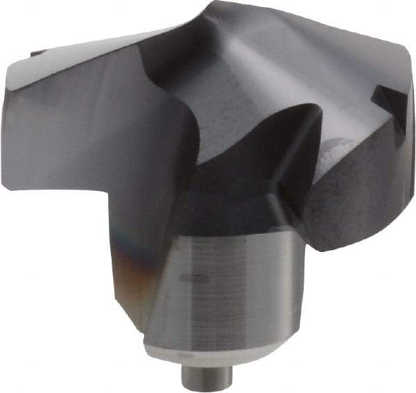 Kennametal - Series KenTIP, 25.4mm Diam Grade KCP15 140° Replaceable Drill Tip - Carbide, AlTiN Finish, ZD Seat Size - Americas Industrial Supply