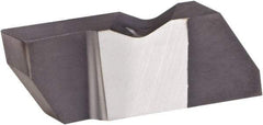 Kennametal - 3189NGD Grade KCU10, 4.8mm Cutting Width Carbide Grooving Insert - 6.35mm Max Depth of Cut, Left Hand, 0.57mm Corner Radius, AlTiN Finish - Americas Industrial Supply