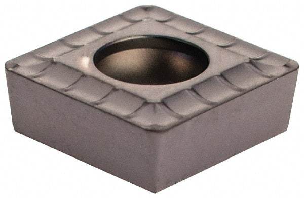 Kennametal - SPGT090308 MDT Grade KC7215 Carbide Indexable Drill Insert - TiAlN Finish, Square, 3/8" Inscribed Circle - Americas Industrial Supply