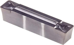 Kennametal - 0505G GMN Grade KCU25, 5.05mm Cutting Width Carbide Grooving Insert - 4.19mm Max Depth of Cut, Neutral, 0.79mm Corner Radius, AlTiN Finish - Americas Industrial Supply
