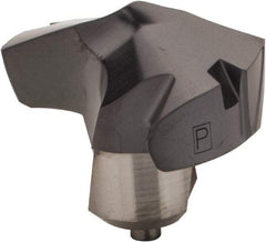 Kennametal - Series KenTIP, 17.48mm Diam Grade KCP15 140° Replaceable Drill Tip - Carbide, AlTiN Finish, V Seat Size - Americas Industrial Supply
