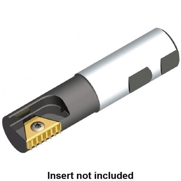 Kennametal - 25mm Cut Diam, 40mm Max Hole Depth, 63/64" Shank Diam, Internal Indexable Thread Mill - Insert Style STN 27.. C, 27mm Insert Size, 1 Insert, Toolholder Style TMS, 98mm OAL - Americas Industrial Supply