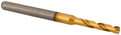 Kennametal - 2.8mm 140° Spiral Flute Solid Carbide Screw Machine Drill Bit - Americas Industrial Supply