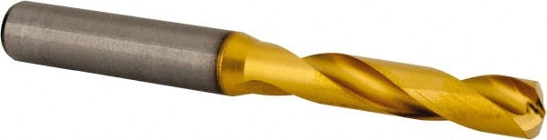 Kennametal - 8.5mm 140° Spiral Flute Solid Carbide Screw Machine Drill Bit - Americas Industrial Supply