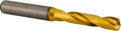 Kennametal - 8.5mm 140° Spiral Flute Solid Carbide Screw Machine Drill Bit - Americas Industrial Supply
