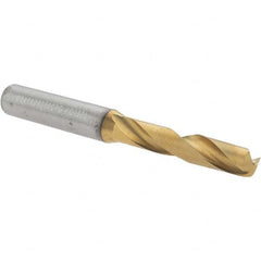 Kennametal - 8.2mm 140° Spiral Flute Solid Carbide Screw Machine Drill Bit - Americas Industrial Supply