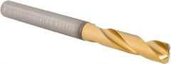 Kennametal - 15/64" 140° Spiral Flute Solid Carbide Screw Machine Drill Bit - Americas Industrial Supply