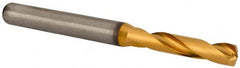 Kennametal - 5mm 140° Spiral Flute Solid Carbide Screw Machine Drill Bit - Americas Industrial Supply