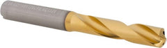 Kennametal - 23/64" 140° Spiral Flute Solid Carbide Screw Machine Drill Bit - Americas Industrial Supply
