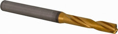 Kennametal - #11 140° Spiral Flute Solid Carbide Screw Machine Drill Bit - Americas Industrial Supply