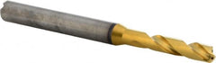 Kennametal - #14 140° Spiral Flute Solid Carbide Screw Machine Drill Bit - Americas Industrial Supply