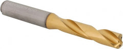 Kennametal - 13/32" 140° Spiral Flute Solid Carbide Screw Machine Drill Bit - Americas Industrial Supply