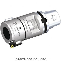 Kennametal - Right Hand Cut, 97mm Min Bore Diam, Size KM50 Modular Boring Cutting Unit Head - 4.3307" Max Bore Depth, Through Coolant - Americas Industrial Supply