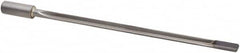 Guhring - 6.35mm, 292mm Flute Length, Solid Carbide Shank, Single Flute Gun Drill - Americas Industrial Supply