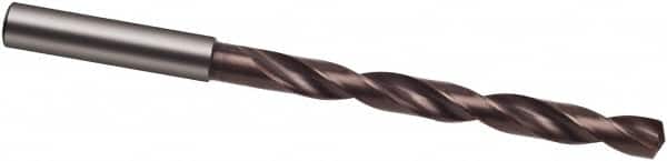 Guhring - 5.5mm 140° Spiral Flute Solid Carbide Taper Length Drill Bit - Americas Industrial Supply