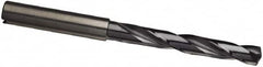 Guhring - 8.7mm 140° Solid Carbide Jobber Drill - nano-A Finish, Right Hand Cut, Spiral Flute, 103mm OAL, VA Point - Americas Industrial Supply