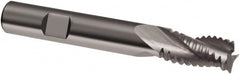 Guhring - 18mm, 32mm LOC, 18mm Shank Diam, 92mm OAL, 3 Flute, Solid Carbide Square End Mill - Single End, Uncoated, Spiral Flute, 30° Helix, Right Hand Cut, Right Hand Flute, Series 3127 - Americas Industrial Supply