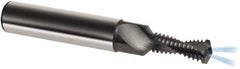 Guhring - M16x1.50 Metric Fine, 0.5709" Cutting Diam, 2 Flute, Solid Carbide Helical Flute Thread Mill - Internal Thread, 34.1mm LOC, 102mm OAL, 18mm Shank Diam - Americas Industrial Supply