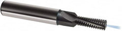 Guhring - M12x1 Metric Fine, 0.3917" Cutting Diam, 4 Flute, Solid Carbide Helical Flute Thread Mill - Internal Thread, 25.5mm LOC, 90mm OAL, 14mm Shank Diam - Americas Industrial Supply