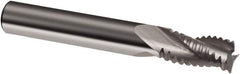 Guhring - 1", 1-3/4" LOC, 1" Shank Diam, 4" OAL, 3 Flute, Solid Carbide Square End Mill - Single End, Uncoated, Spiral Flute, 30° Helix, Right Hand Cut, Right Hand Flute, Series 3884 - Americas Industrial Supply