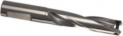 Guhring - 16.5 to 16.99mm Diam, 3xD, 52.9mm Max Depth, 16mm Shank Diam, 127mm Flute, 127mm OAL, Replaceable Tip Drill - HT 800 WP Insert, 160 Seat Size, 3xD HT 800 WP Toolholder, Series 4107 - Americas Industrial Supply