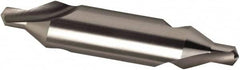 Combo Drill & Countersink: Metric, High Speed Steel Bright (Polished) Finish, Left Hand Cut, Series 582