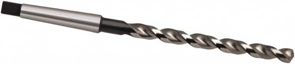 Guhring - 15/32", 1MT 130° Point High Speed Steel Taper Shank Drill Bit - Americas Industrial Supply