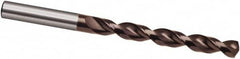 Guhring - 11.5mm 130° Cobalt Jobber Drill - TiAlN Finish, Right Hand Cut, Parabolic Flute, 142mm OAL, Cone Relief Point - Americas Industrial Supply