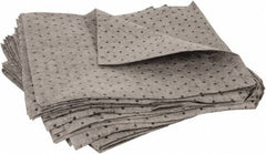 PRO-SAFE - 41 Gal Capacity per Package, Universal Pad - 30" Long x 30" Wide, Gray, Polypropylene - Americas Industrial Supply