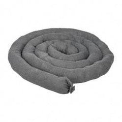 PRO-SAFE - 15 Gal, 12' Long, 3" Diam, Polypropylene Sock - Universal, Gray - Americas Industrial Supply