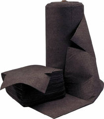 PRO-SAFE - 60 Gal Capacity per Package, Universal Roll - 150' Long x 30" Wide, Gray, Polypropylene - Americas Industrial Supply