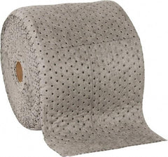 PRO-SAFE - 24 Gal Capacity per Package, Universal Roll - 150' Long x 15" Wide, Gray, Polypropylene - Americas Industrial Supply