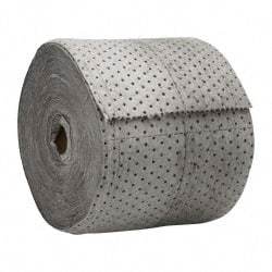 PRO-SAFE - Heavy Weight, Universal Use Sorbent Roll - 150' Long x 15" Wide, Gray - Americas Industrial Supply