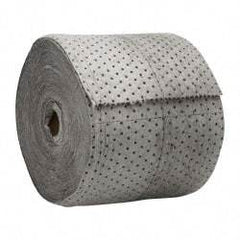 PRO-SAFE - Heavy Weight, Universal Use Sorbent Roll - 150' Long x 15" Wide, Gray - Americas Industrial Supply