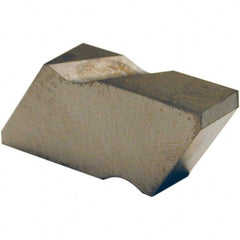 Tool-Flo - 3FLB Grade C5, 0.195" Cutting Width Carbide Grooving Insert - Left Hand - Americas Industrial Supply