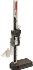 Starrett - Electronic Height Gage - 0.0005" Resolution, Accurate to 0.001", LCD Display - Americas Industrial Supply