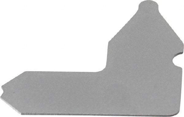 Starrett - 5/64 Inch Radius Gage - Satin Chrome Finish, Stainless Steel - Americas Industrial Supply