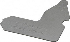 Starrett - 3/32 Inch Radius Gage - Satin Chrome Finish, Stainless Steel - Americas Industrial Supply